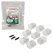SCS Direct Light Up Building Bricks (2x3) - Multicolor for Each Brick - with On/Off and Dim Ability (Set of 8) - Tight Fit with All Major Brands