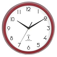 Amazon.co.jp: 不二貿易(Fujiboeki) 掛け時計 電波時計 直径27cm