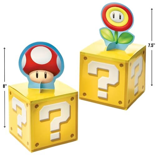 Super Mario Brothers déco table pour anniversaire enfant et goûter - 2