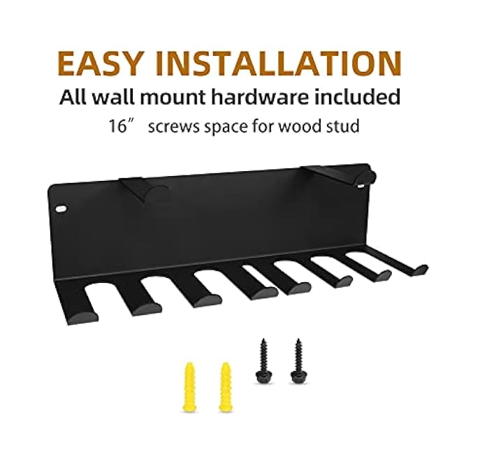 2 Tier Multi-Purpose Heavy Duty Storage Rack for Resistance Bands, Straps, Jump Ropes, Foam Rollers, Chains, Weight Belts, Tools