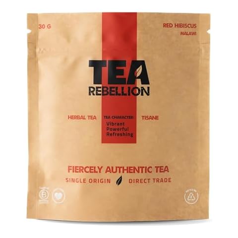 Tea Rebellion Red Hibiscus Herbal Tea Cover