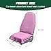 Ywdiml Waterproof Car Towel Seat Cover, Non-Slip Soft Vehicle Sweat Towel Protector, Machine Washable Automotive Front Seat Sweating Cover Accessories, Universal for SUV Trucks (Pink)
