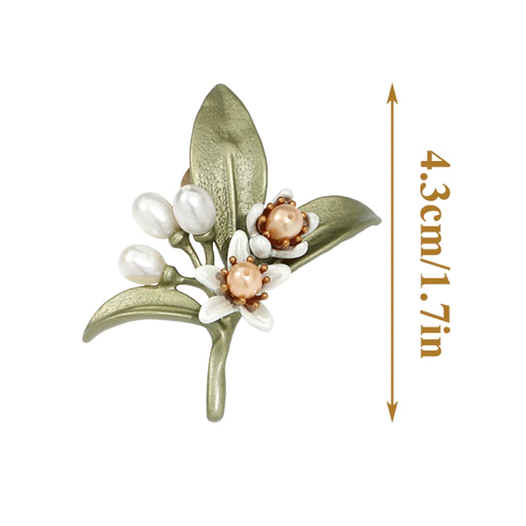 Fiore Partito Spilla Di Strass Spille Gioiello Spiedo Delle Donne (più - Foto 8