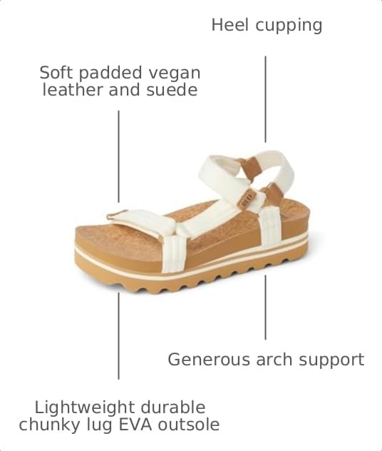 Image of REEF Women's Cushion Rem Hi Platform Sandals