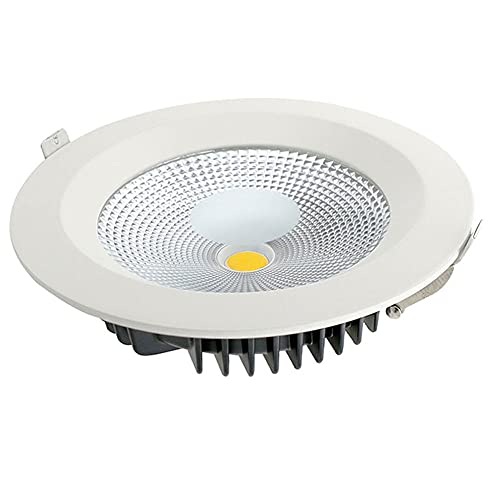 SDUYTEG Iluminación Empotrada LED Showroom Downlight De Aluminio Pasillo Luces De Latas Redondas Luces De Latas De Bajo Consumo De Energía para Oficinas Luces De Empotrar En La Cocina Seleccionable