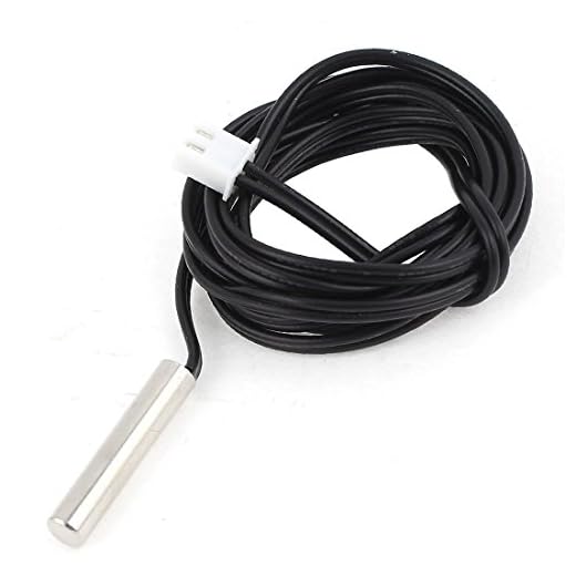 NTC 10K Ohm Temperatura impermeable térmica digital del sensor de la sonda 1m