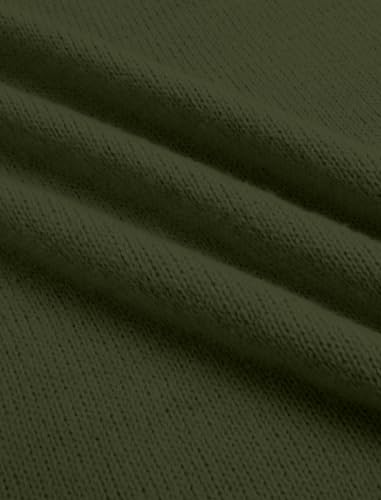 Image of ZAFUL Crew Neck Cozy Long Sleeves Casual Knit Pullover Sweater for Women | Classic Vintage American Style, Ribbed Collar and Cuff, Relaxed Fit, Cozy Chunky Knitwear Jumper