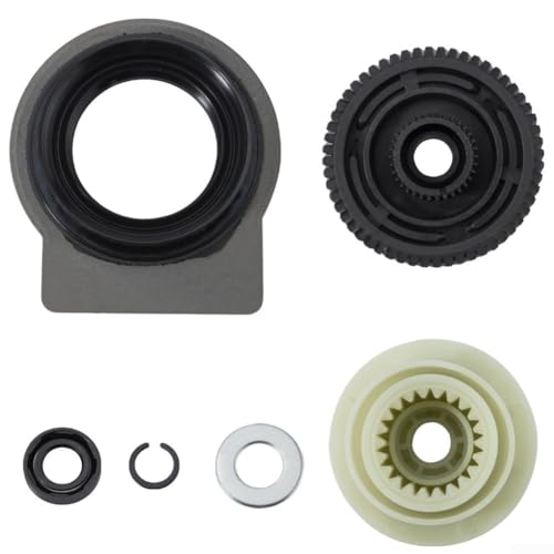 Durashmall Kit de reparación de engranajes de motor de actuador de caja de transferencia para BMW X3 X5 Serie 3 X6 2004-2014 reemplaza 27102413711 27107566296 plástico de alta resistencia