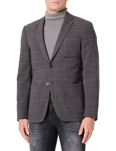 Blazer homme Selected Homme veste slim à carreaux pour costume masculin moderne
