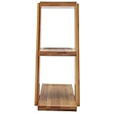Omabeta Soporte para Plantas, Robusto Macetero de Escalera Soporte para Flores Madera Soporte Moderno para Macetas Material de Bambú Respetuoso del Medio Ambiente Seguro para el Dormitorio