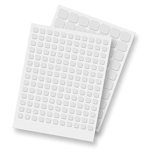 SCRAPBOOK ADHESIVES BY 3L Permanent Thin Pre-Cut 3D Foam Squares (217 Pack), Other, White, 0.08 x 1.89 x 3.11 cm - Image 3