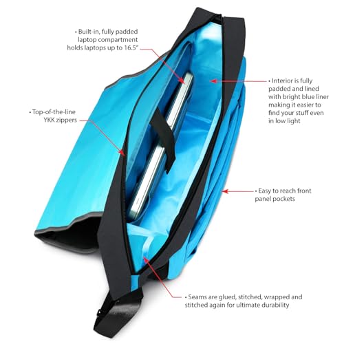 Universal Messenger Bag Made From Recycled Plastic and Ethically Sourced Leather4