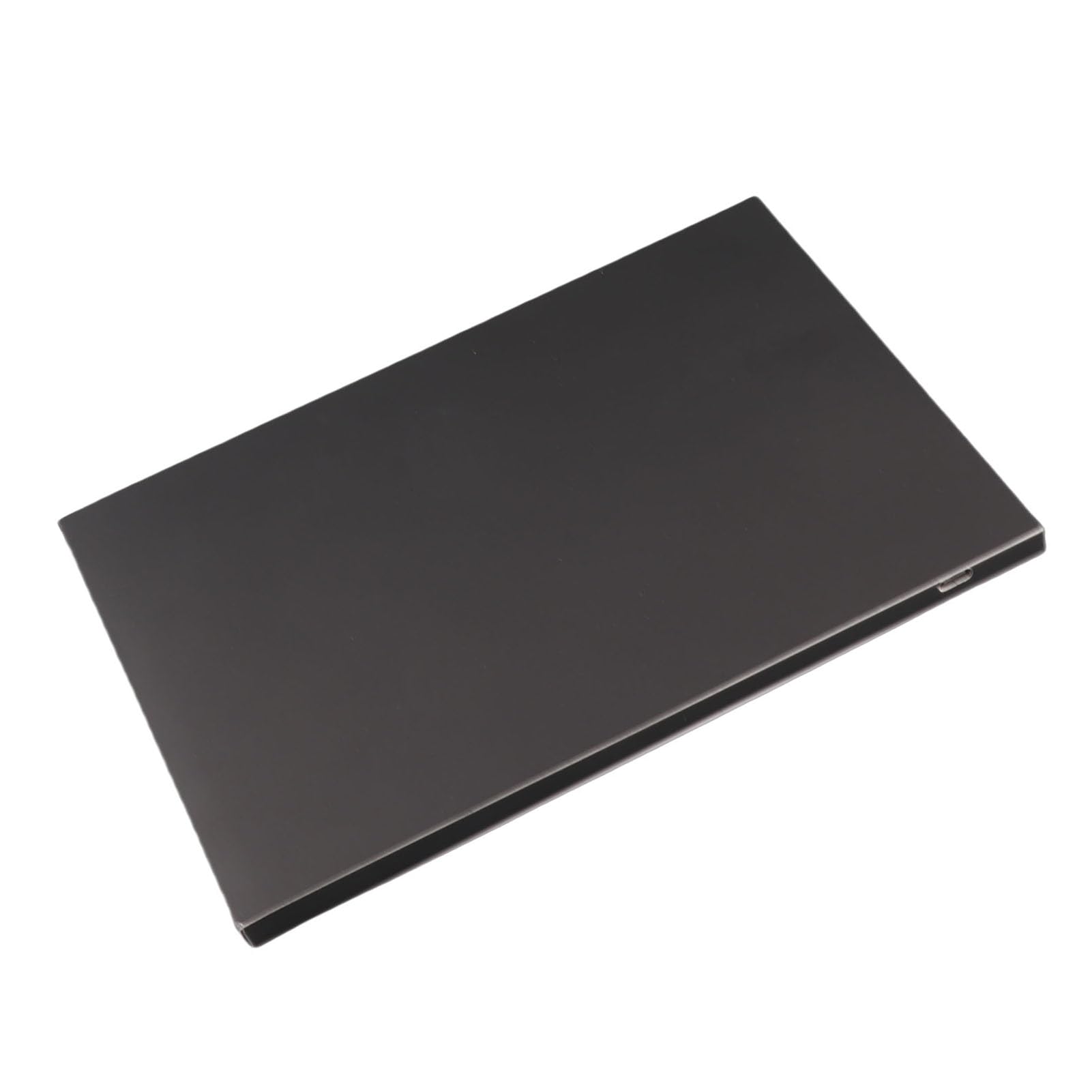 LCD Screen Video Greeting Card with Blank Cover Design for Product Promotion, Wedding - Electronic Video Book for Birthday Card - Black (7inch)