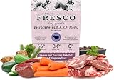 FRESCO Dog Junior Trockenbarf Lamm 5kg | Barf Trockenfutter für Welpen & Junghunde mit Zucchini, Fenchel & Magerjoghurt | aus frischem Fleisch, Obst und Gemüse | 100% natürliche Zutaten