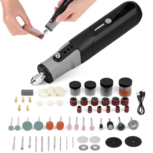 Flintronic Mini Trapano Elettrico Kit, 4.2v Utensile Rotante Multifunzione, Velocità