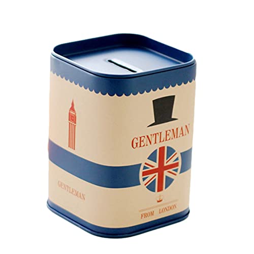 XIAOZHENT Piggy Bank Personaliseren Vierkante spaarpot Logboek Geldbesparende Pot Opslag Tank Gift (Kleur: 04) - Afbeelding 4
