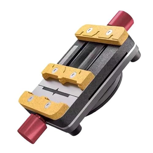Mini soporte giratorio para reparación de teléfonos, soporte de microscopio ajustable 360° para fijar placa madre y chip de CPU miniatura 2
