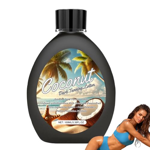 Crema Solar Autobronceadora - Aceite Bronceador Natural | Loción Corporal Bronceadora Hidratante de Larga Duración 100ml Para Vacaciones, Verano, Piscina y Viajes