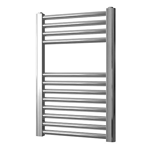 Greened House Chrome Heated Towel Rail 400mm W x 600mm H