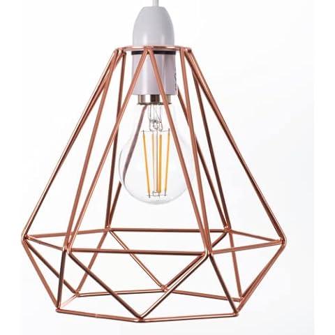 Giggi Rose Gold Wrought Iron Pendant Light Shade Cover