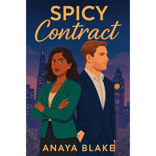 Spicy Contract Audiolibro Por Anaya Blake arte de portada