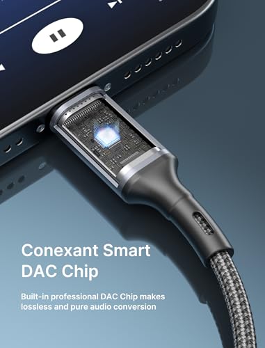 JSAUX USB C auf Aux Kabel, USB C Klinke für iPhone 18/17/16/15 Pro Max-1M – Ansicht 2