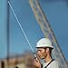Roniware 27Mhz CB Antenna 9-Inch to 51-inch Telescopic/Rod HT Antennas for Handheld CB Radio with BNC Connector Compatible with Cobra Midland 75-822 75-785 Uniden Anytone CB Radio