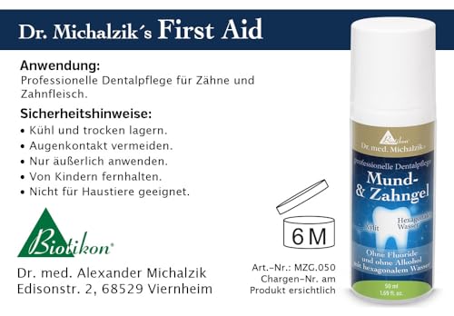 Gel buccal et dentaire apaise les gencives sensibles 50 ml