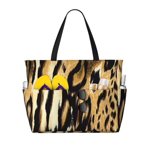 Sac fourre-tout fauve grand volume fini le manque de place