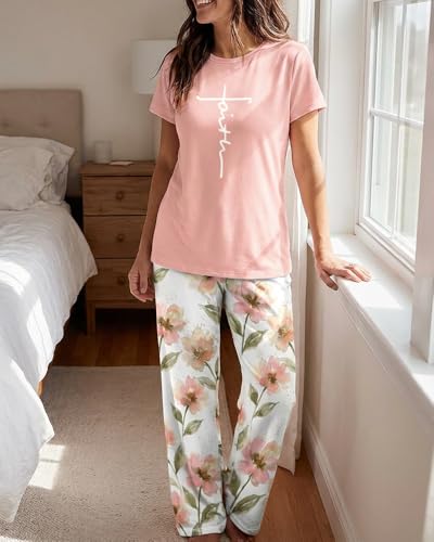 Image of CHICME Women's Cotton Printed Maxi Nighty - Pack of 2 Soft Breathable Ankle-Length Night Dresses for Women | Free Size Sleepwear Gowns | Comfort Loungewear Sleepwear