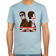 The T-shirt in honour of the legends of Britpop: Liam and Noel Gallagher