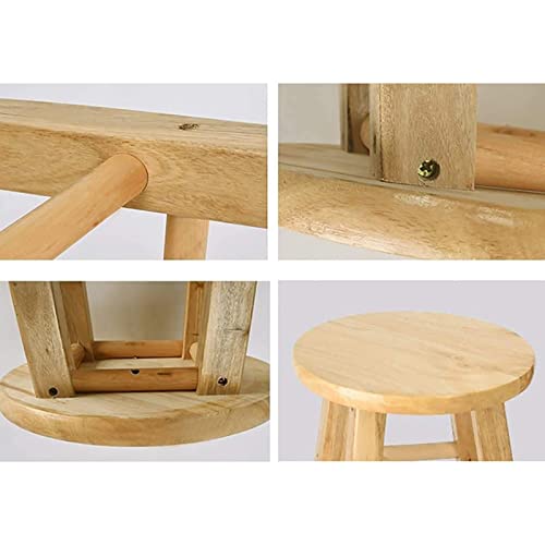 Tabouret échelle maison pliable robuste en bois pour bar et cuisine