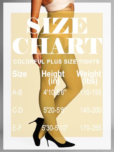 Image of HONENNA Semi Opaque Silky Women Pantyhose Tights, 20+ Colors Invisibly Toe Reinforced 60 Den Size A-E