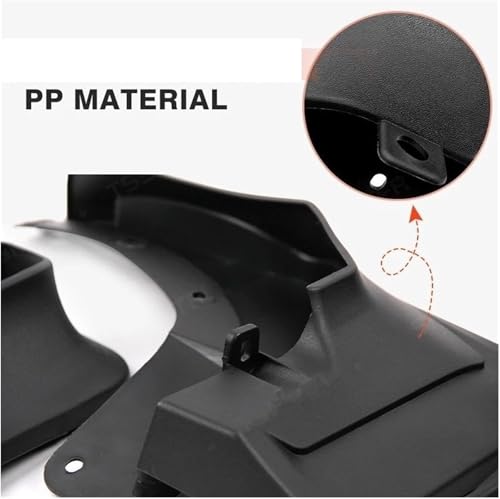 Garde-boue pour Volvo S40 2008-2013 | Kit de 4 pièces d'origine