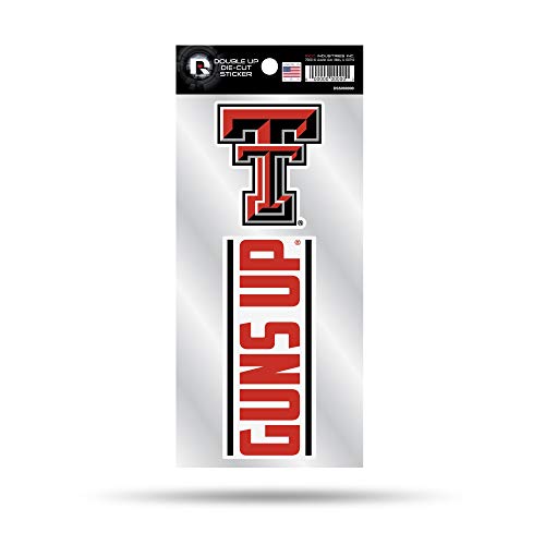 Adhesivo Texas Tech troquelado multi de Rico Industries talla única