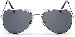 Óculos De Sol Aviador Unissex Lentes Proteção UV Armação Reforçada Moda Classica Estilo Casual PREMIUM DUPIN