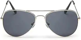 Óculos De Sol Aviador Unissex Lentes Proteção UV Armação Reforçada Moda Classica Estilo Casual PREMIUM DUPIN