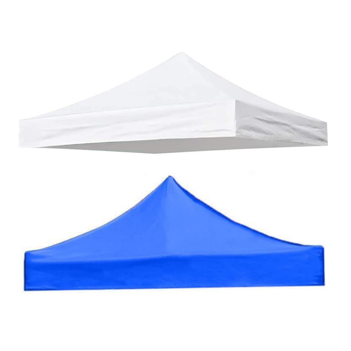 Coperchio di sostituzione del baldacchino, coprone di sostituzione della tenda a baldacchino 3x3m, coperture per gazebo in tessuto Oxford 420D impermeabili per giardino esterno (bianco, solo copertur