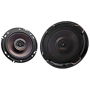 Kenwood KFC-651 Concert Series Car Speakers (Pair) – 6.5″ 2-Way Speakers, 320W (100 RMS), 4-Ohm Impedance, Polypropylene Woofer & Balanced Dome Tweeter
