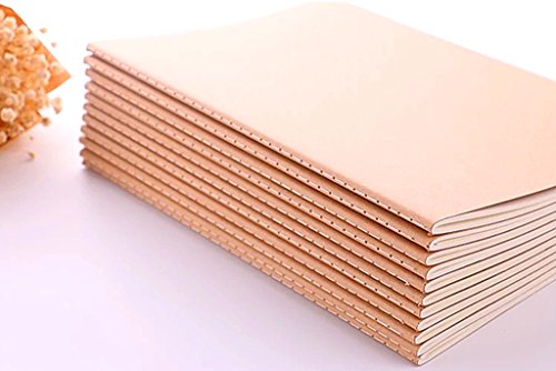 Carnet de notes de voyage pour organiser vos idées avec ce lot de 6 cahiers A5 - 7