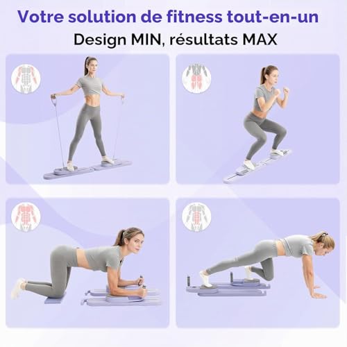 Machine de Pilates portable pour renforcement fessiers complet