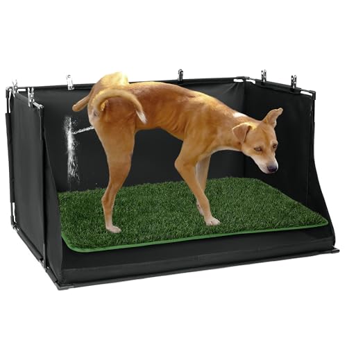 MABOZOO Dog Pee Pad Holder with Artificial Grass, 33.8 *