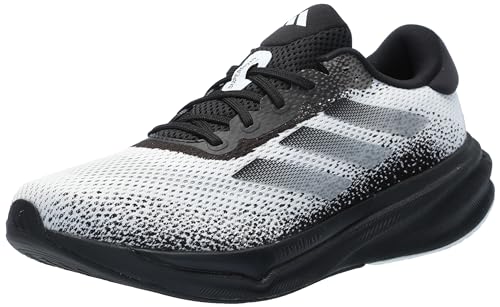 adidas Supernova Stride Running, Zapatillas Hombre, Negro, Blanco y Negro, 46 2/3 EU
