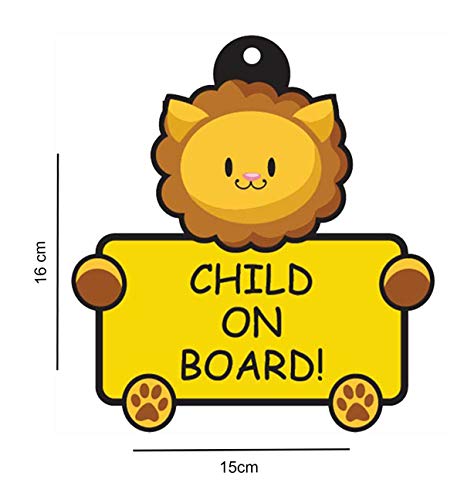 Image of Billy Bum Baby On Board (Lion)