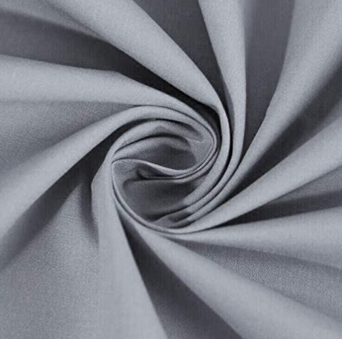 American Baby Company 100% Natural Cotton Percale Ruffled Crib Skirt, Gray, Soft Breathable, For Boys And Girls 13.5 Inch (Pack Of 1) #TOP1