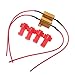MHLRUUL 2/4sets Load Resistor for Led Lights 50W 6Ohm, 25W 8Ohm, for Car LED Decoder Bulb Reverse Light Turn Signal Lamp Resistance 12V(50W 6 Ohm-2set)
