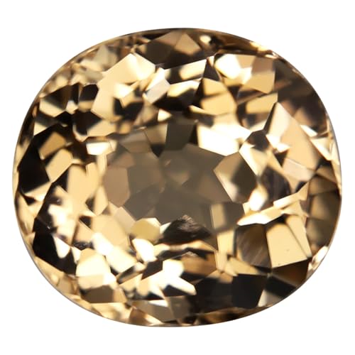 Tourmaline naturelle orange rose ovale 4.00 ct pour sublimer vos bijoux de soirée