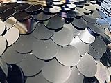 Cómo se llama la tela brillante para vestidos: Guía completa 18mm tela de lentejuelas grande material 2 vías estiramiento vestido de novia telón de fondo 130cm de ancho brillante lentejuelas plateadas (se vende por metro)