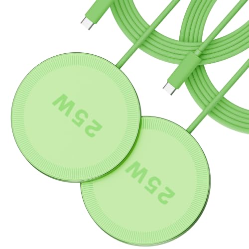 Image of 25W Magnetic Portable Fast Wireless Charging Pad for Apple iPhone Series