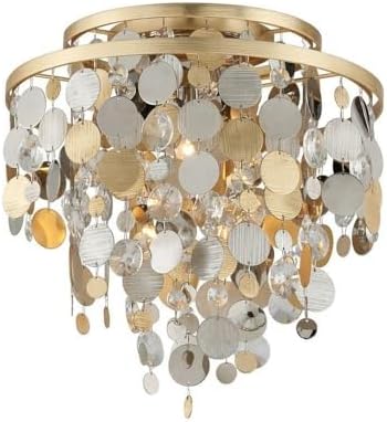 Corbett Lighting Ambrosia - 3 Light Flush Mount-16.5 Inches Tall and 18 Inches Wide